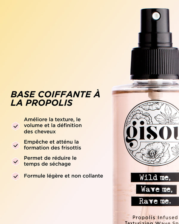 Spray ondulant texturisant